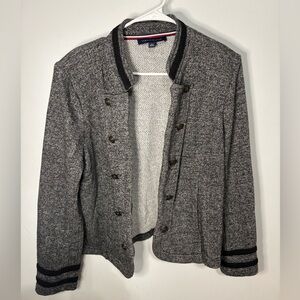 Tommy Hilfiger Gray Knit Jacket